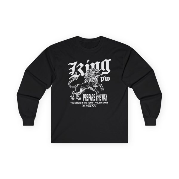 Phil Wickham The King Is In The Room Lion Unisex Ultra Cotton Long Sleeve Tee