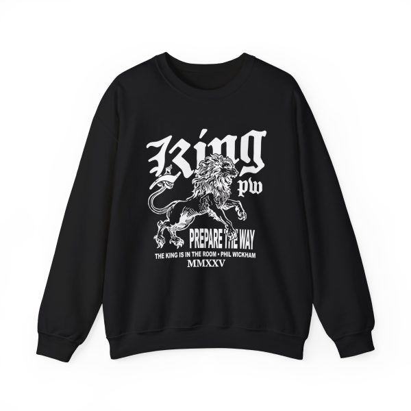 Phil Wickham The King Is In The Room Lion Unisex Heavy Blend™ Crewneck Sweatshirt