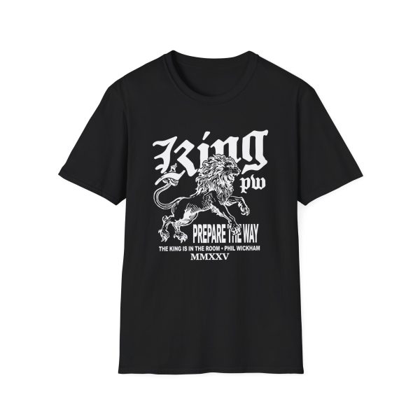 Phil Wickham The King Is In The Room Lion Unisex Softstyle T-Shirt